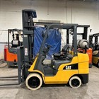 2021 Cat 2c6500 6500lbs Used Forklift Triple Mast Sideshift Lp Gas 9066 Hours