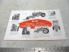 Vintage 1954 John Deere Tractor Loader 50 60 70 A B G Mailer Brochure Original