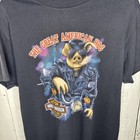 Rare Vintage Harley Davidson L The Great American Hog 1991 T-shirt  c Back Side 