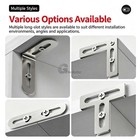 Adjustable Corner Braces Brackets Right Angle Stainless Steel Brace Bracket L i