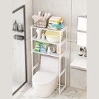Over The Toilet Storage Rack Shelves Bathroom Organizer Shelf Space Saver 3 Tier
