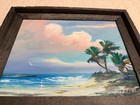    tracy Newton Florida Beach   Highwaymen Style High Quality   Authentic  