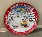 Vintage Sno-flake Garton Toy Co Sheboygan  Wi Metal Snow Saucer Sled Disc 26   