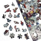 Wooden Jigsaw Puzzle For Adults By Foxsmartbox -263 Pcs- Christmas Eve At Yapp s