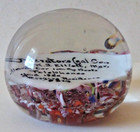 Vtg Operators Coal Co Coal Mining Paperweight