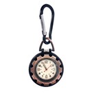 New Outdoor Hiking Climbing Alloy Backpack Clip-on Carabiner Quartz Pocket Watch