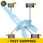 Nxtrnd Two Pro Football Mouth Guard - Columbia Blue