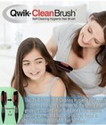 Self Cleaning Hair Brush For Women Men Girl Boys Self Clean Comb Tool Qwik Clean