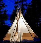 Custom Tipi In Canvas Authentic Native American Camping Lodge With Or W o Liners