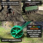 Landzie Aerocore Rolling Lawn Aerator     Manual Core Plug Aerator