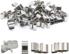 50pcs Trailer Frame Wire Clips  23mm Length Solar Double  50pcs  