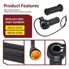 Throttle Grip Assy For Kawasaki Elektrode Ksk030apfnn Ksk030arfnn Ksk030asfnn