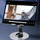 Adjustable Phone Tablet Stand For Desk 360   Rotate Metal Phone Holder