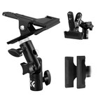 Photography Reflector Holder  Photo Video Studio 5 8  Heavy Duty Metal Clamp