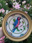 Sailor s Valentine  Sailor Valentine  Seashell Mosaic  Parrot Bird Art