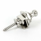 Guitar Strap Locks Buttons Schaller Style Locking Systerm 4 Pcs Silver Us