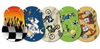    Bamboo Boys Eye Patches  50 box  junior Size  0-2 Yrs  Racing Flames Pack