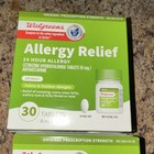 Walgreens Allergy Relief 24 Hour Cetirizine Hcl 10 Mg 30 Tablets Gluten Free 2ct
