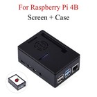 3 5 Inch Touch Screen 480 320 Abs Case Enclosure For Raspberry Pi 4 Model B