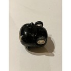 Vintage Wind Up Bear Toy Plastic Rolling Miniature Figure Retro Collectible