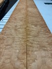 Quilted Maple Raw Wood Veneer 2 Sheets 82   X 6   916k