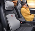 Car Headrest Neck Protector Backrest Seat Pillow Lumbar Memory Foam Cushion