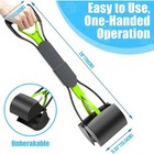 Non-breakable Pet Dog Pooper Scooper With 32  Long Handle No Bending Waste Pick