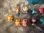 Squinkies Lot Of 13   Clamshell Case Animals And People