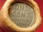 1943-p Obw Original Bank Wrapped Roll  Uncirculated   Lincoln Wheat Cent Pennies