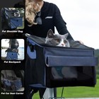 Pet Carrier Bicycle Basket Bag Pet Carrier booster Backpack For Dogs And Cats   