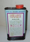 Vintage Cox Glow Fuel Model Airplane Engine 1 2 Pint Advertising Tin Can Empty