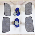 2 Pairs Of Thule Hydro-glide Kayak Or Rowing Shell Saddles  875 With Load Straps