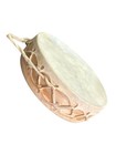 8   Rawhide Ceremonial Drum   Rawhide  Drum   Made In Mexico