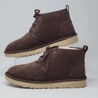 Ugg Neumel Shaggy Suede Chukka Winter Boots Brown 1158219 Men s Size 8 New
