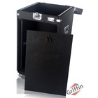 Rackmount Studio Mixer Road Case - Dj Pa Flight Cabinet Stand Cart Equipment 25u