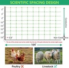 Electric Netting Fence Kit Sheep Cattle Fencing 35 4 h X 164 l With Posts Spikes