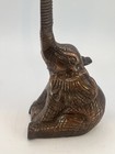 Cast Metal Elephant Figure Bangle Catch Pt Or Tp Holder Household Decor 
