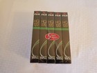Fuji 5 Pack Hq120 Blank Vhs Vcr Videocassette Tapes New Sealed Nfl Logo