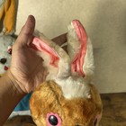Vintage Bunny Stuffed Plush Animals Lot Of 2 50 s 60 s