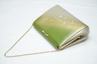 Dear Vanilla Japanese Kimono Enamel Handbag Purse Vintage Authentic Made Japan