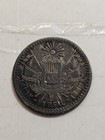 1860-r 1 Real Guatemala Km 132 Low Mint 177 2k  903 Silver High Grade 