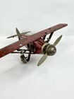 Metalcraft Spirit Of St Louis Airplane Metal Toy  Late 1920 s   1930s Vintage