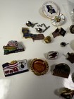 Lapel Pin Lot Over 8 Ounces Of Many Varieties Vintage To Modern See All Photos