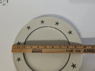 United States Lines Mayer China Gray Stars Dinner Plate  usa Has Defect In Glaze