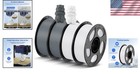 4kg Pla 3d Printer Filament Bundle - Gray   White