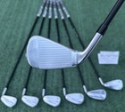     2025 Taylormade Chrome P790 Irons Set 4-pw     Stunning  Dg Flex Stiff S300 105g