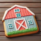 Barn 3 5   Cookie Cutter Metal Farm Made In The Usa