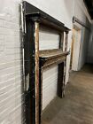 Antique Oak Fireplace Mantel