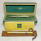 Cross Jewelers Platinum   23k Gold Streamers Pen Jwl 402-4 Box  Manual  Refill