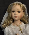 Beautiful Porcelain First Communion Doll